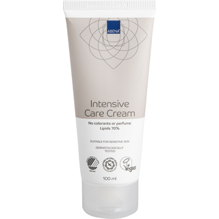 Intensive Care Cream, ABENA, 100 ml, uden farve og parfume, 70% fedt, 1 stk, Personlig pleje,