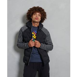 Superdry Sonic hybridjakke med lynlås