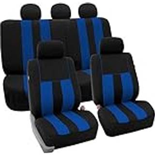 FH Group Car Seat d?kker fuld s?t klud - Universal Fit Automotive Seat Covers Low Bager