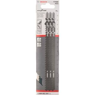 BOSCH Stiksavklinge T 744 D Speed for Wood