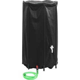 Sammenklappelig Regnvandsbeholder - Sort / 380 l