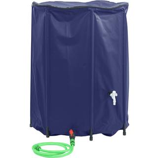 Sammenklappelig Regnvandsbeholder - Blå / 1350 l