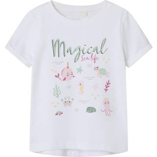 NAME IT T-Shirt Vix Bright White
