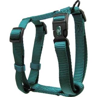 Hamilton justerbar komfort nylon hundesele bl?gr?n 3/8"""" x 10-16""""