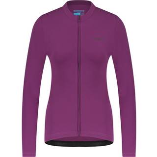 Shimano Women's Kaede Thermal Long Sleeve Cykeljersey Damer størrelse XL farve lilla