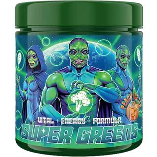 Super Greens, 250 g, Blueberry Slush