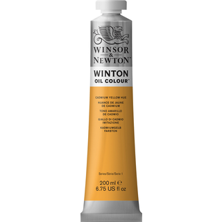 WINSOR Winton oil 200ml cadmium yellow hue 109