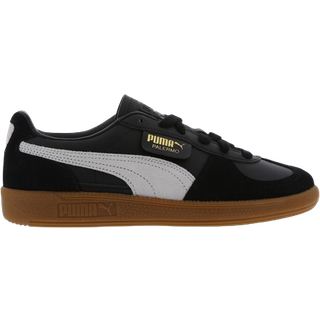 Puma Palermo Leather Sneakers Unisex, Black, Size 39, Shoes - Gum - 39