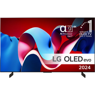 LG 42" C4 4K OLED evo TV (2024) - På lager i butik