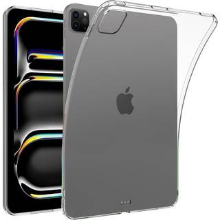 EIDERWOOD iPad Pro 13" (2024) Fleksibelt TPU Plastik Bagside Cover - Gennemsigtig