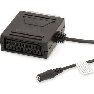 Nedis SCART-adapterkabel han+hun til 3,5 mm hun, 0,2m
