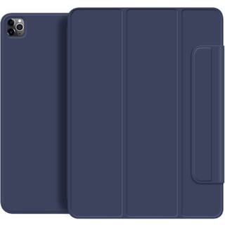EIDERWOOD iPad Pro 11" (2024) Magnetisk Tri-Fold Flip Cover - Blå