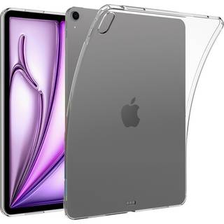 EIDERWOOD iPad Air 13" (2025 / 2024) Fleksibelt TPU Plastik Bagside Cover - Gennemsigtig