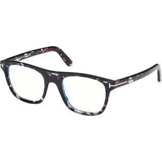 Tom Ford FT5939-B Blue-Light Block 055 52 Briller Mænd Tortoiseshell - Grey Brown Tortoise - 52mm