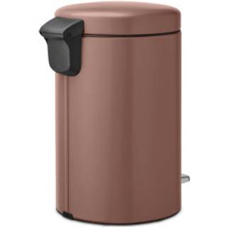 Brabantia New Icon pedalspand 12 liter Satin Taupe