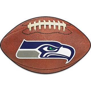 Fanmats 5944 Seattle Seahawks fodboldtæppe - 20,5in. x 32,5in. | Sportsfan Home Decor Rug and Tailgating Mat