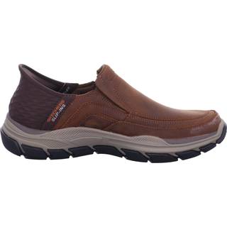 Skechers Skechers Brown Respected Elgin Slip In Shoes
