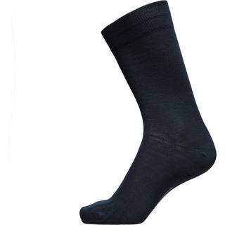 Selected bambusstrømper i navy til herre