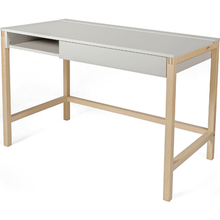 Northgate skrivebord Woodman Flere varianter - Grå / Birketræ