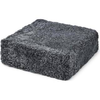 Puf | Lammeskind | Korthåret | 42x42x13 cm