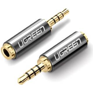 Ugreen 2.5mm han / 3.5mm hun stereolydadapter med guldbelagte stik