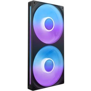 NZXT F280 RGB CORE UNIBODY - 280mm - Kabinet køler - Sort - 30 dBA