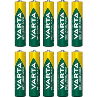 VARTA Recharge Accu Power AAA batteri 800 mAh, 10-pak