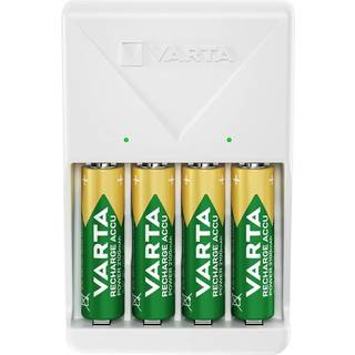 VARTA stik batterioplader + 4x AA 2600mAh