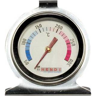 Ovn Termometer, 60x40x(H)70mm, Måleområde: +50 til +300°C, Rustfrit Stål, stk