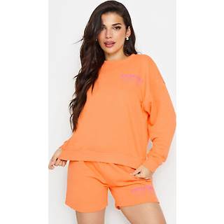PixieGirl Petite PixieGirl Petite Orange Santa Cruz Slogan Sweatshirt