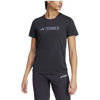Adidas Women's Terrex Mt Log Tech Tee Black, S