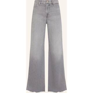 7 For All Mankindtil kvinder. JSP0C660DU Grå højtsiddende flared jeans (30), Casual