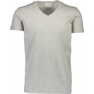 Lindbergh T-shirt m. v-hals i grå til herre