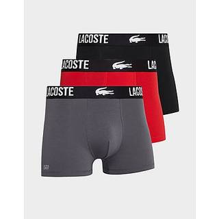 Lacoste 3 Pack Boxers, Multi - S