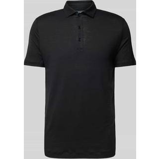 OLYMP Herren Polo-Shirt schwarz