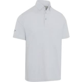 Callaway Classic Jacquard Mens Gray Dawn XL Polo trøje
