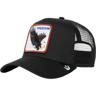 Goorin Bros Freedom Eagle Trucker Cap in Black I Goorin Bros - One Size