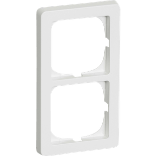 LK FUGA Baseline 63 ramme 2x1 modul hvid