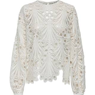 Only dame bluse ONLVILMA - Cloud Dancer - XS