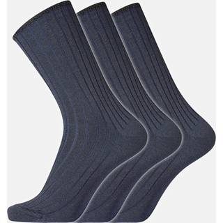 Dovre 3-pak Wool No-Elastic Socks - Navy-2 - Str 40/45 * Kampagne *