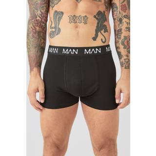 Mens Black 5 Pack Man Dash Repeat Classic Trunks