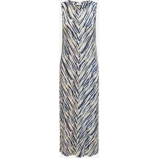 JDY - Blå - Jdysienna S/L Ancle Dress Jrs - X-Small
