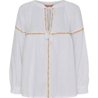 Marta Du Chateau dame bluse MdcDebora - White - S/M