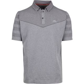 Trespass Male Grå Nab Active Polo T-shirtStor
