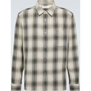 Frame Baja tartan cotton shirt - beige - EU 38