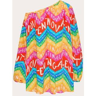 Valentino Valentino Chevron 24 silk minidress - multicoloured - M