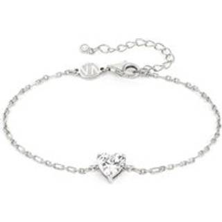 Nomination Sweetrock Silver Heart Bracelet - 20cm
