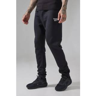 Mens Black Tall Man Active Training Dept Slim Fit Jogger