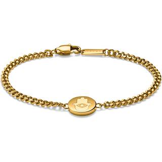 Unity | Guldfarvet Hamsa Armbånd