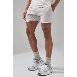 Mens Grey Active Training Dept Washed 5inch Short